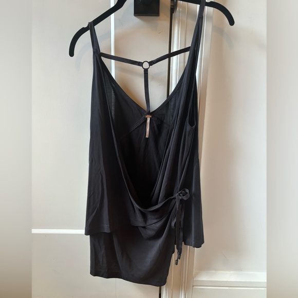 Free People - Wrap Grey Tank Top - M - Picture 4 of 5